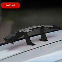 Load image into Gallery viewer, Universal Car Mini Tail Wing Carbon Fiber Look Mini Modified Tail Wings Model Auto Rear Spoiler Decoration Car Accessories
