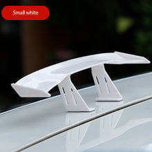 Load image into Gallery viewer, Universal Car Mini Tail Wing Carbon Fiber Look Mini Modified Tail Wings Model Auto Rear Spoiler Decoration Car Accessories