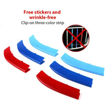 Load image into Gallery viewer, 3pcs/Set M Power Car Racing Front Grille Trim Strips For BMW E46 E90 E91 E92 E93 F30 E60 E61 F10 G30 G20 F07 F11 F18 Performance