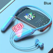 Load image into Gallery viewer, Wireless Earphones Bluetooth 5.3 Neckband Headphones Gaming Power Display HIFI Headset TWS Earbuds With Mic Support TF Card