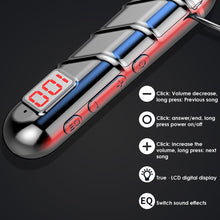 Load image into Gallery viewer, Wireless Bluetooth Earphones Neckband Headphone Magnetic LED HIFI Waterproof Sport Noise Cancel Earbuds With Mic Support TF Card