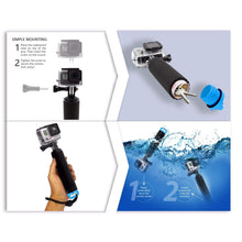 Load image into Gallery viewer, Water Floating Hand Grip Handle Mount Float accessories for Go Pro Gopro Hero 8 7 6 5 4 Xiaomi Yi 4K SJ4000 SJ5000 Action Camera