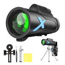 Load image into Gallery viewer, X-style Outdoor 12x50 High-definition High-power Telescope Portable Camping With Mobile Phone Monocular