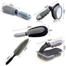 Load image into Gallery viewer, Car Wash Cleaning Brush Beauty Wheel Hub Gap Cleaning Tool Brush T-bend Handle Brush Special Tire Brush