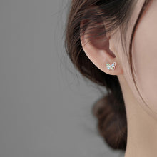 Load image into Gallery viewer, Colorful Butterfly Earrings Simple Temperamental Ear Studs Women Versatile Earrings Jewelry Accessories