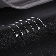 Load image into Gallery viewer, Fashion Letter Earrings Simple Silver Letter Earrings Tassel Earrings Jewelry Accessories for Women