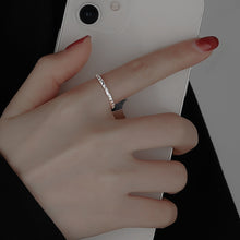 Load image into Gallery viewer, Fashion Simple Tin Foil Texture Ring Opening Adjustable Alloy Ring Personalized Jewelry Accessory for Women