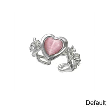 Load image into Gallery viewer, Thorn Love Ring Opening Adjustable Opal Love Ring Simple Niche Ring Jewelry Accessory for Women
