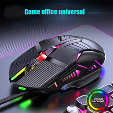 Load image into Gallery viewer, Ergonomic Wired Gaming Mouse USB Computer Mouse Gaming RGB Mause Gamer Mouse 6 Button LED Silent Mice for PC Laptop
