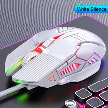 Load image into Gallery viewer, Ergonomic Wired Gaming Mouse USB Computer Mouse Gaming RGB Mause Gamer Mouse 6 Button LED Silent Mice for PC Laptop