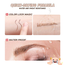Load image into Gallery viewer, 3 In 1 Waterproof Liquid Eyebrow Pencil Long Lasting for Eyebrows Ultra Fine Brown Eyeliner Pen Women Makeup Cosmetics
