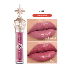Load image into Gallery viewer, Long Lasting Water Light Film Lip Gloss Nude Liquid Lipstick Glossy Mirror Lip Tint Cosmetic Moisturizing Waterproof Lip Glaze