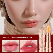 Load image into Gallery viewer, Moisturizing Lip Balm Long Lasting Temperature Change Carotene Lipstick Anti Aging Repair Lips Mask Women Daily Cosmetics