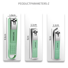 Load image into Gallery viewer, 2pcs/3pcs/4pcs Nail Clipper Set Men Women Portable Stainless Steel Special Nails Clippers Pedicure Tool Nail Art Tools