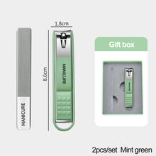 Load image into Gallery viewer, 2pcs/3pcs/4pcs Nail Clipper Set Men Women Portable Stainless Steel Special Nails Clippers Pedicure Tool Nail Art Tools