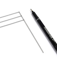 Load image into Gallery viewer, 0.1/0.3/0.5mm Creative Double Line Gel Pen Art Drawing Graffiti Pen Test Stationery Supplies for Architects