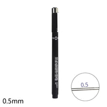 Load image into Gallery viewer, 0.1/0.3/0.5mm Creative Double Line Gel Pen Art Drawing Graffiti Pen Test Stationery Supplies for Architects
