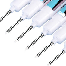 Load image into Gallery viewer, 0.7/1/2mm White Permanent Paint Pen Acrylic Maker Waterproof Oily Pens for Wood Rock Plastic Leather Glass Stone Metal Canvas Ceramic Deep Hole Marker