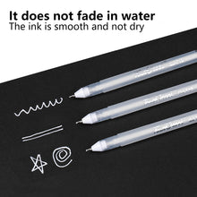Load image into Gallery viewer, 0.8mm White Marker Pen Creative Ink Gel Pen Highlight Painting Graffiti Pens for Student Drawing Art Writing Stationery Supplies