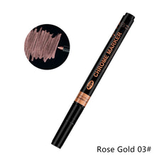 Load image into Gallery viewer, 0.7mm Electroplating Chrome Mirror Silver Marker Liquid Hand-repair Chrome-plated Metal Waterproof Pen Craftwork Paint Pen for Cards Posters Rock Mugs