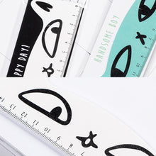 Load image into Gallery viewer, 15cm Cute Kawaii Black Cat Kitten Straight Ruler Kitten Wooden Ruler for Student Drawing Measuring Office Ruler Stationery School Supplies