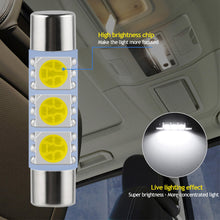 Load image into Gallery viewer, DC12V 3SMD 5050 LED Car Auto C5W Interior Dome White Festoon Trunk Glove Box Vanity Mirror Sun Visor Lights Bulb Lamp For Car