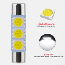 Load image into Gallery viewer, DC12V 3SMD 5050 LED Car Auto C5W Interior Dome White Festoon Trunk Glove Box Vanity Mirror Sun Visor Lights Bulb Lamp For Car