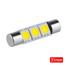 Load image into Gallery viewer, DC12V 3SMD 5050 LED Car Auto C5W Interior Dome White Festoon Trunk Glove Box Vanity Mirror Sun Visor Lights Bulb Lamp For Car