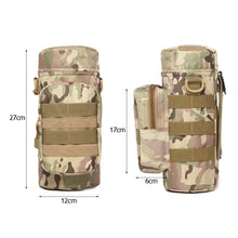 Load image into Gallery viewer, Outdoors Molle Water Bottle Pouch Tactical Gear Kettle Waist Shoulder Bag for Army Fans Military Tactical Water Kettle Holder Pouch