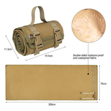 Load image into Gallery viewer, Non-slip Waterproof Outdoor Shooting Training Mat Double-sided Multifunction Camping Pad Moisture-proof Pad Shooting Training Mat
