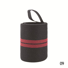 Load image into Gallery viewer, 2Pcs Wrist Wrap Weight Lifting Gym Cross Training Fitness Sports Padded Thumb Brace Strap Power Hand Wraps Support Bar Wristband