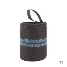 Load image into Gallery viewer, 2Pcs Wrist Wrap Weight Lifting Gym Cross Training Fitness Sports Padded Thumb Brace Strap Power Hand Wraps Support Bar Wristband