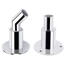 Load image into Gallery viewer, 22mm/24mm 316 Stainless Steel Thru Hull Exhaust Skin Fitting Tube Pipe Socket Hardware Part of Air Heater Marine Boat Accessories