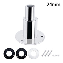 Load image into Gallery viewer, 22mm/24mm 316 Stainless Steel Thru Hull Exhaust Skin Fitting Tube Pipe Socket Hardware Part of Air Heater Marine Boat Accessories