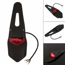 Load image into Gallery viewer, Universal Motorcycle Fender Brake Light Rear Running Stop LED Tail Lamp License Plate Motorbike Bracket Holder