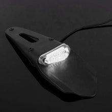 Load image into Gallery viewer, Universal Motorcycle Fender Brake Light Rear Running Stop LED Tail Lamp License Plate Motorbike Bracket Holder