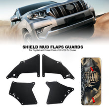 Load image into Gallery viewer, 4Pcs Rubber Car Mudguards Splash Shield Mud Flaps Guards Fender Liners Accessories For Toyota Land Cruiser Prado J120 J150 FJ Cruiser