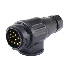 Load image into Gallery viewer, 12V 13 Pin Trailer Plug 13 Pole Electrical Caravan Wiring Connector Towing Bar Socket Adapter Car Truck RV Accessories