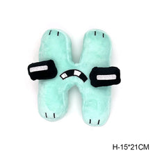 Load image into Gallery viewer, Alphabet Lore Plush Toys Anime Doll Kawaii 26 English Letters Stuffed Toys Kids Enlightenment Montessori Plush Toy Doll Gifts