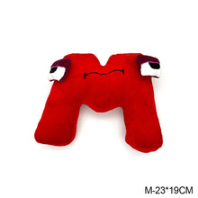 Load image into Gallery viewer, Alphabet Lore Plush Toys Anime Doll Kawaii 26 English Letters Stuffed Toys Kids Enlightenment Montessori Plush Toy Doll Gifts