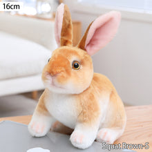 Load image into Gallery viewer, Realistic Cute White Plush Rabbits Lifelike Animal Photo Props Bunny Simulation Rabbit Toy Model Birthday Gift