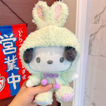 Load image into Gallery viewer, Plush Toy Sanrio Easter Change Rabbit Kulomi Melody Laurel Dog Plush Doll Pendant Doll Decoration Birthday Wedding Gifts