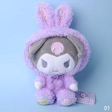 Load image into Gallery viewer, Plush Toy Sanrio Easter Change Rabbit Kulomi Melody Laurel Dog Plush Doll Pendant Doll Decoration Birthday Wedding Gifts