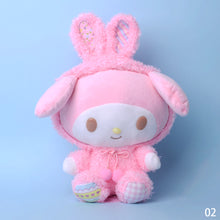 Load image into Gallery viewer, Plush Toy Sanrio Easter Change Rabbit Kulomi Melody Laurel Dog Plush Doll Pendant Doll Decoration Birthday Wedding Gifts