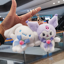 Load image into Gallery viewer, Plush Toy Sanrio Kulomi Melody Laurel Dog Plush Doll Keychain Pendant Doll Decoration Birthday Wedding Gifts Key Ring