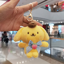 Load image into Gallery viewer, Plush Toy Sanrio Kulomi Melody Laurel Dog Plush Doll Keychain Pendant Doll Decoration Birthday Wedding Gifts Key Ring