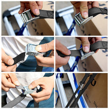 Load image into Gallery viewer, 2Pcs Mutipurpose Loop Tie Down Straps Securing ATV Motorcycles Scooters Dirt Bikes Lawn Motor Luggage