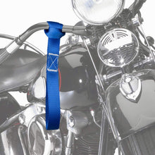 Load image into Gallery viewer, 2Pcs Mutipurpose Loop Tie Down Straps Securing ATV Motorcycles Scooters Dirt Bikes Lawn Motor Luggage
