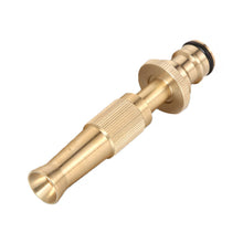 Load image into Gallery viewer, Car High Pressure Water Spray Gun Spray Nozzle Washing Machine Nozzle Hose Pipe Metal Brass Lawn Garden