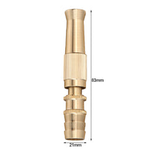 Load image into Gallery viewer, 2Pcs Car High Pressure Water Spray Gun Spray Nozzle Washing Machine Nozzle with Quick-connect Connector Metal Brass Lawn Garden Hose Pipe